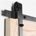Premium 1.83m Heavy Duty Sliding Barn Door Hardware Kit 150kg Capacity