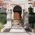 Expandable Aluminum Garden Fence Gate - 31cm to 330cm, Durable & Lightweight - SuperSaverAU - view 2