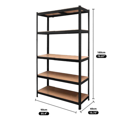 Heavy Duty Steel Shelving Rack 180cm for Storage