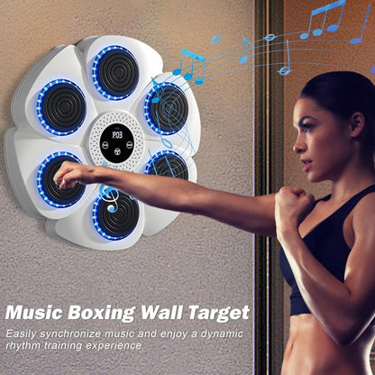 Bluetooth Boxing Machine Wall Mount with Gloves Included