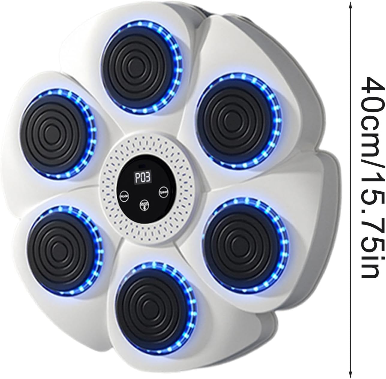 Bluetooth Boxing Machine Wall Mount with Gloves Included