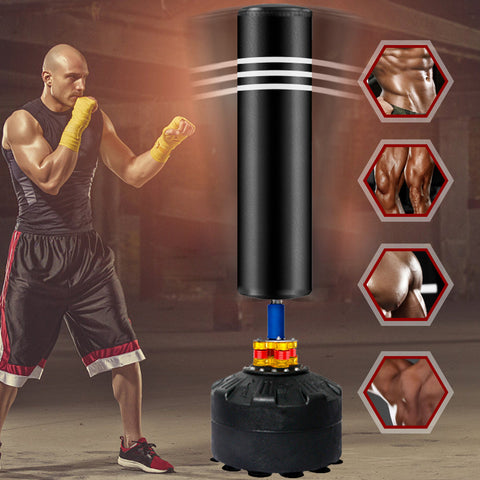 Punching Bag Stand 175cm - Freestanding Boxing Training for All Ages - SuperSaverAU - view 2