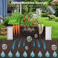 Galvanised Steel No-Screw Raised Garden Bed 160x80x42cm - SuperSaverAU - view 3