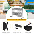 Retractable Aluminium Garden Gate Pet Fence 20x15x25 cm Durable Indoor Outdoor - SuperSaverAU - view 5