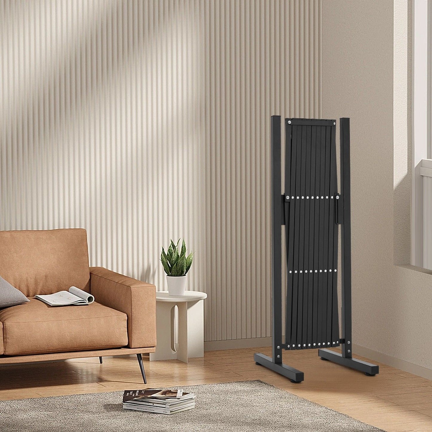 Retractable Aluminium Garden Gate Pet Fence 20x15x25 cm Durable Indoor Outdoor