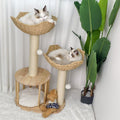 Cat Tree Tower Large Scratching Post Condo Activity Center 20x15x25 cm - SuperSaverAU - view 1