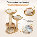 Cat Tree Tower Large Scratching Post Condo Activity Center 20x15x25 cm - SuperSaverAU - view 5
