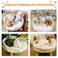 40cm Luxury Round Pet Sofa Bed Soft Cushion Anti-skid - SuperSaverAU - view 5