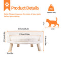 60cm Luxury Round Pet Sofa Bed with Soft Anti-skid Cushion - SuperSaverAU - view 2