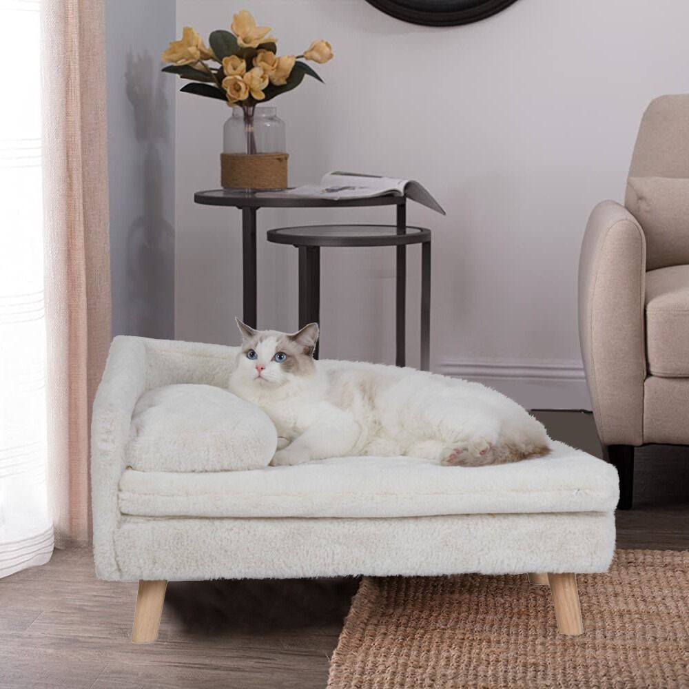 70cm Luxury Pet Sofa Bed Rectangular with Anti-skid Cushion - SuperSaverAU - view 7