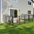 16 Panel Pet Playpen Gate Extension 20x15x25 cm with Lockable Door for Dogs - SuperSaverAU - view 2
