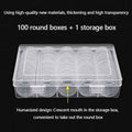100PCS Clear Plastic Coin Holder Capsules for 20-30mm Coins - SuperSaverAU - view 6