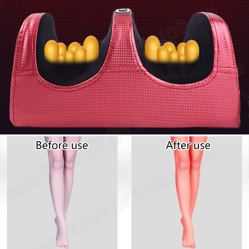 Electric Foot Massager 24W with Infrared Therapy & Timer