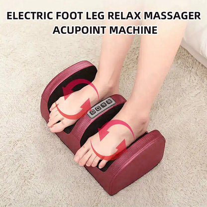 Electric Foot Massager 24W with Infrared Therapy & Timer