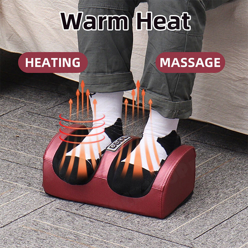 Electric Foot Massager 24W with Infrared Therapy & Timer