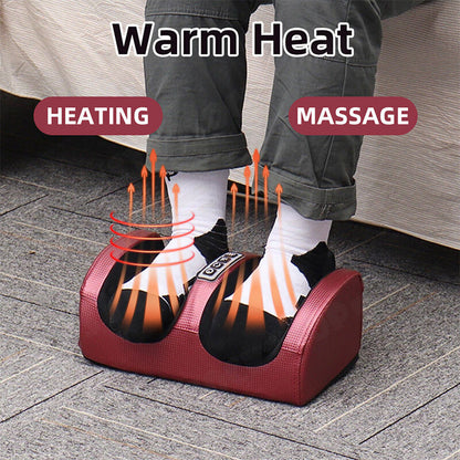 Electric Foot Massager 24W with Infrared Therapy & Timer