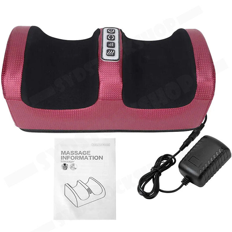 Electric Foot Massager 24W with Infrared Therapy & Timer