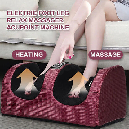 Electric Foot Massager 24W with Infrared Therapy & Timer