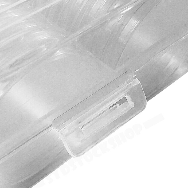 100pcs 46mm Clear Plastic Coin Holder Capsules - Durable Storage Box for Collectors - SuperSaverAU - view 10