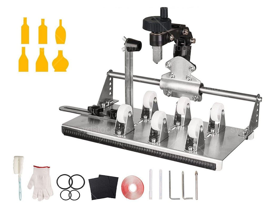 Stainless Steel Glass Bottle Cutter DIY Tool Kit 20x15x25 cm - Precision Cutting, Eco-Friendly - SuperSaverAU - view 1