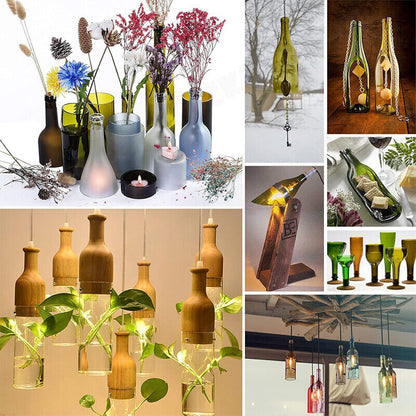 Stainless Steel Glass Bottle Cutter DIY Tool Kit AU