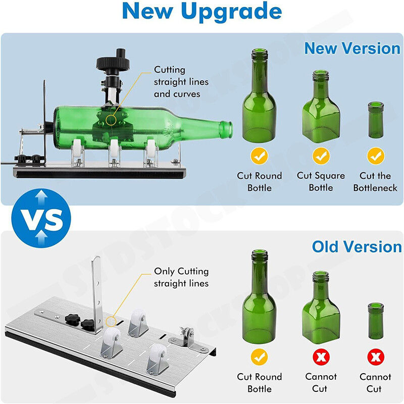 Stainless Steel Glass Bottle Cutter DIY Tool Kit AU