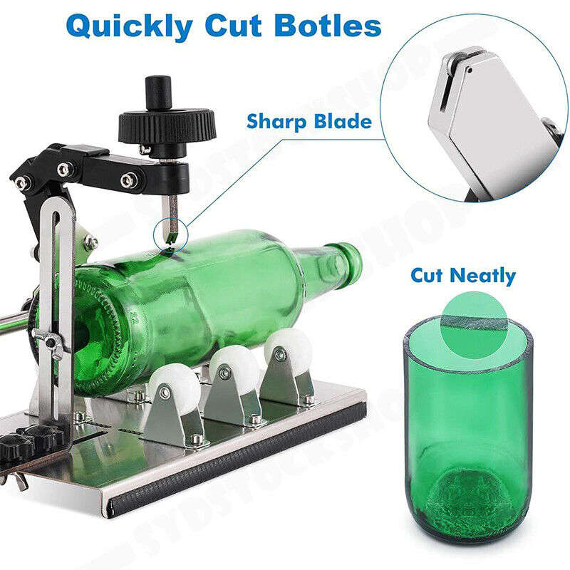 Stainless Steel Glass Bottle Cutter DIY Tool Kit 20x15x25 cm - Precision Cutting, Eco-Friendly - SuperSaverAU - view 10