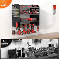 Power Tool Rack Organizer - Wall Mount Drill Holder, 4 Layers, 42x20x40 cm, 130 lbs Capacity - SuperSaverAU - view 5
