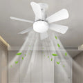 16.5 Inch Ceiling Fan with LED Light and Remote Control - SuperSaverAU - view 4