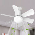 16.5 Inch Ceiling Fan with LED Light and Remote Control - SuperSaverAU - view 5