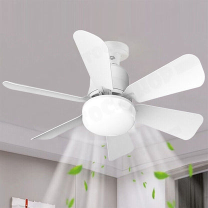 16.5 Inch Ceiling Fan with LED Light and Remote Control