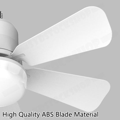 16.5 Inch Ceiling Fan with LED Light and Remote Control