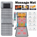 Premium Electric Full Body Heated Massage Mat 10 Motors 45cm Width