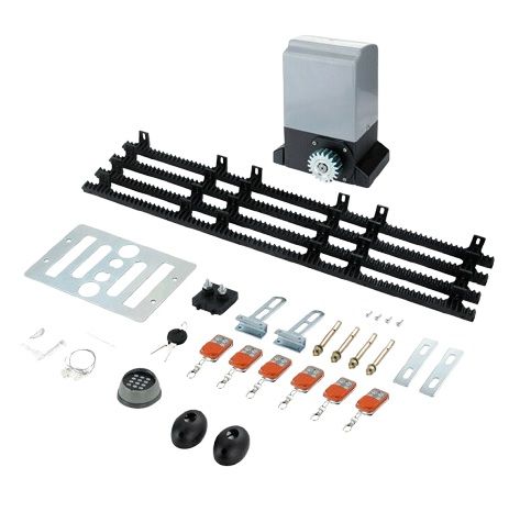 Electric Sliding Gate Opener 550W 0.74HP 4m Kit 2000KG w/ Remote & App Control - SuperSaverAU - view 1