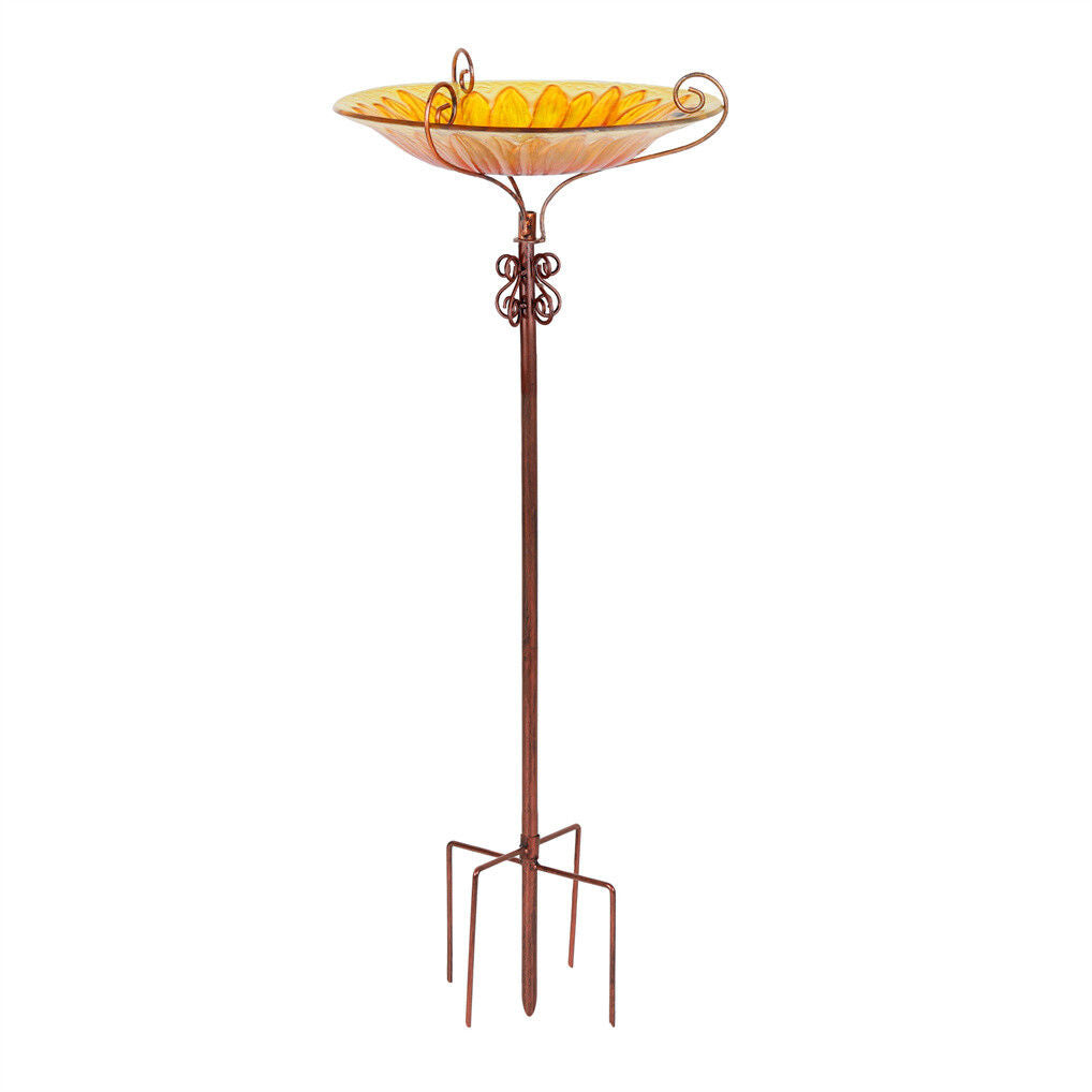Solar Bird Bath Feeder Fountain, 20x15x25 cm, Attracts Hummingbirds, Durable Design - SuperSaverAU - view 4