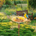 Solar Bird Bath Feeder Fountain, 20x15x25 cm, Attracts Hummingbirds, Durable Design - SuperSaverAU - view 5