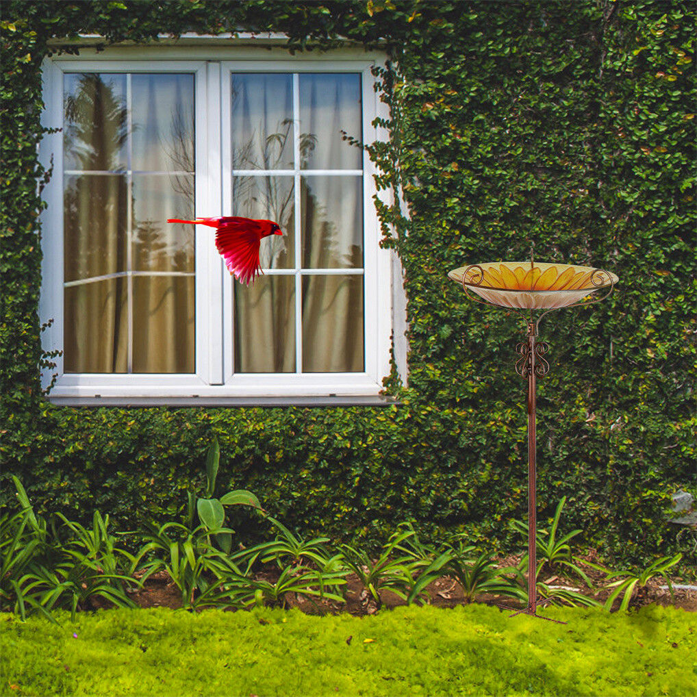 Solar Bird Bath Feeder Fountain, 20x15x25 cm, Attracts Hummingbirds, Durable Design - SuperSaverAU - view 8