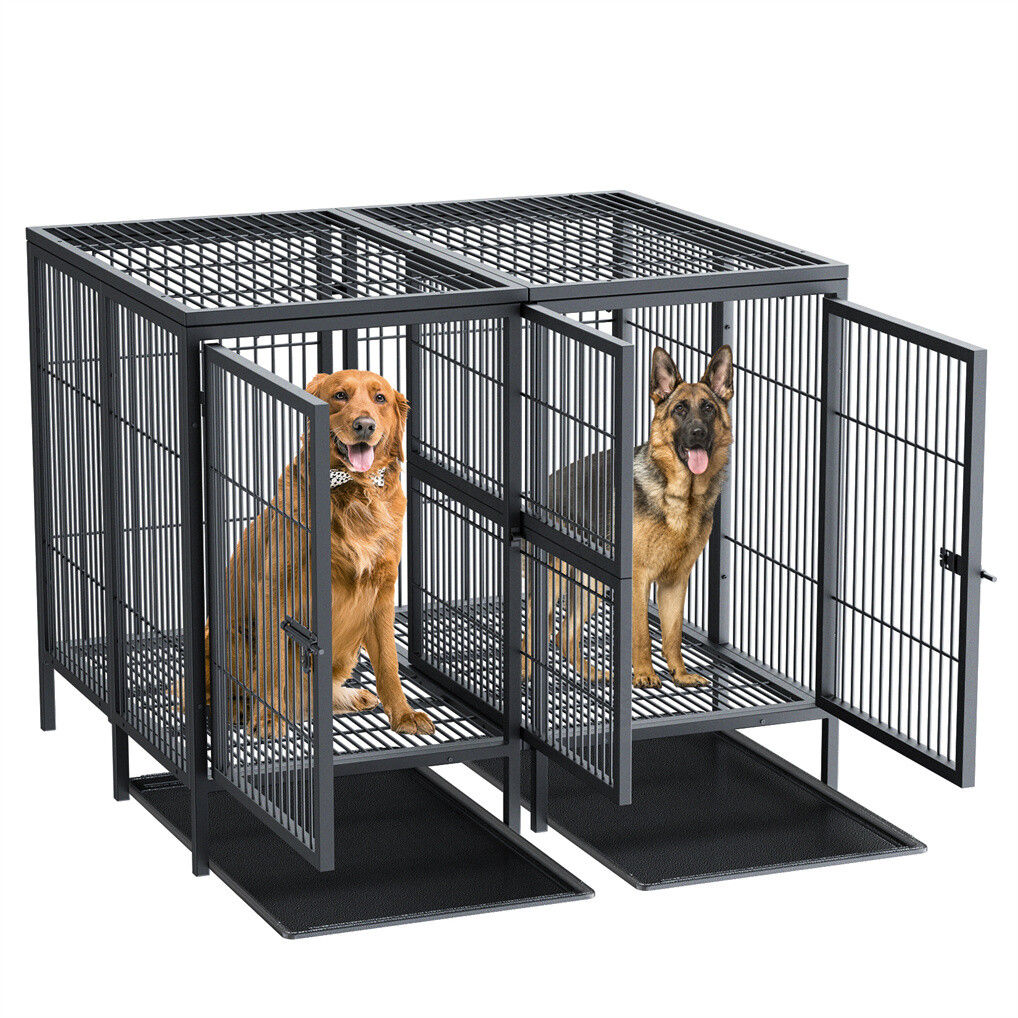 Indoor Dog Kennel Cage Crate for Small Medium Large Dogs - Durable, Easy Clean, Cozy Cover - SuperSaverAU - view 1