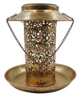Premium Solar Hanging Bird Seed Feeder – with LED Light