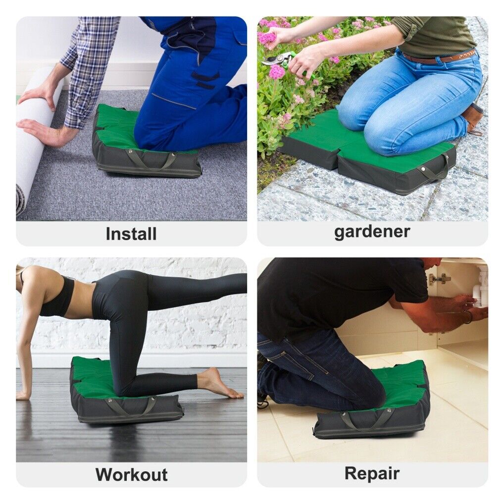Premium Comfort Knee Mat - Green/Grey Large Kneeling Pad - SuperSaverAU - view 9