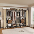 XXL Heavy Duty Wardrobe Closet - Dust-proof, Shelves & Drawers, 20x15x25 cm - SuperSaverAU - view 2