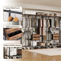 XXL Heavy Duty Wardrobe Closet - Dust-proof, Shelves & Drawers, 20x15x25 cm - SuperSaverAU - view 4