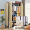 XXL Heavy Duty Wardrobe Closet - Dust-proof, Shelves & Drawers, 20x15x25 cm - SuperSaverAU - view 6
