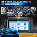 Premium 2025 D5 OBD2 Scanner ABS SRS Engine Diagnostic Tool