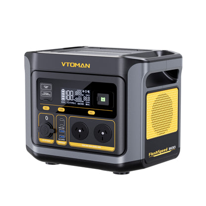 FlashSpeed 600W Portable Power Station Generator - 499Wh