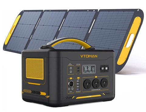 Premium Jump 1000X Solar Generator – 1000W with 220W Panel