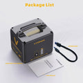 Premium 640Wh LiFePO4 Solar Expansion Battery with BMS for Jump 600X