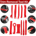 Premium 65 Piece Car Trim Removal Tool Set with Pry Bar Kit