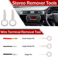 Premium 65 Piece Car Trim Removal Tool Set with Pry Bar Kit