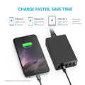 Premium 40W 5 Port USB Wall Charger Fast AC Travel Adapter